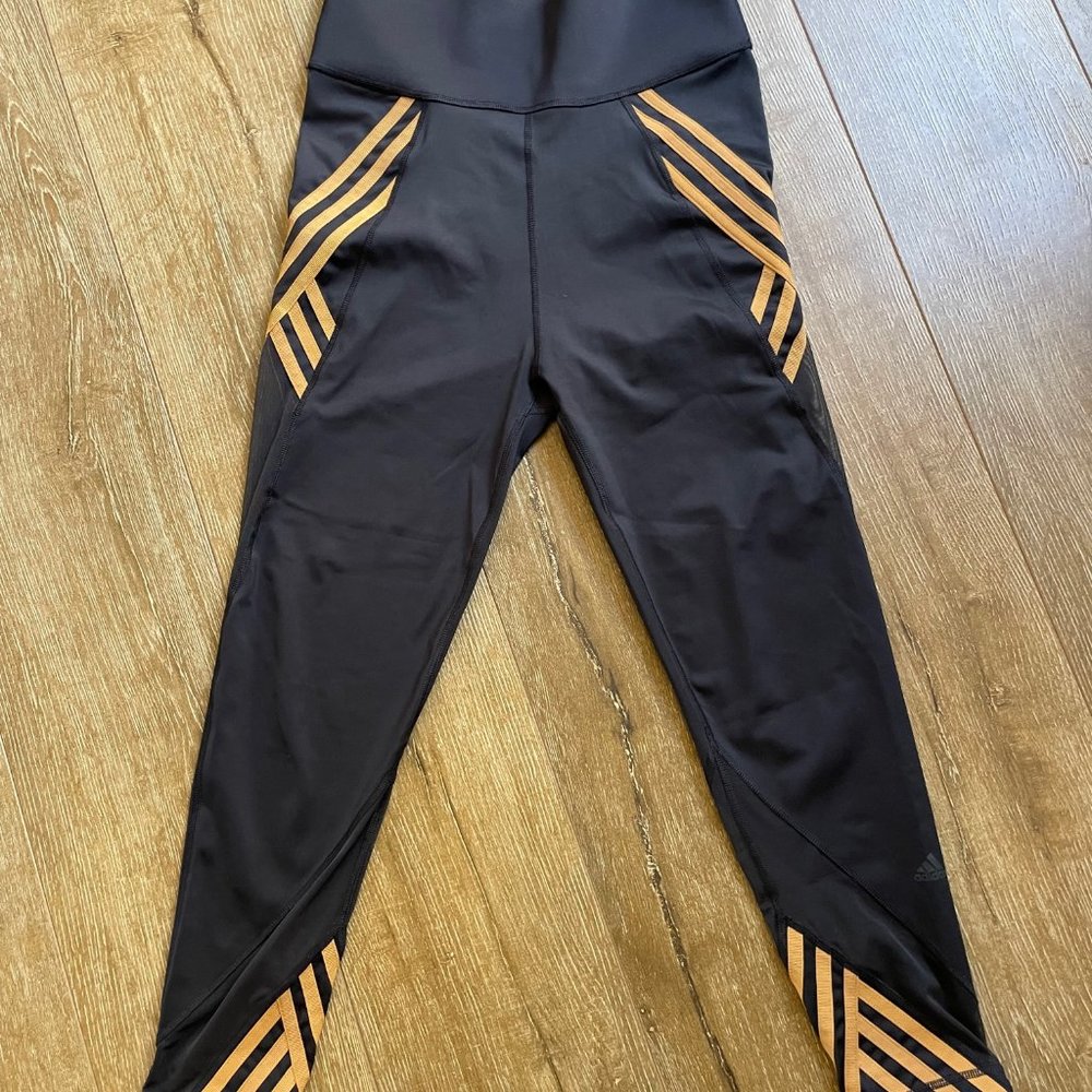 Adidas Ivy Park Gold Leggings